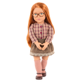April  - 46cm Doll with Red Hair & Blue Eyes - Gifts for Kids - Our Generation UK