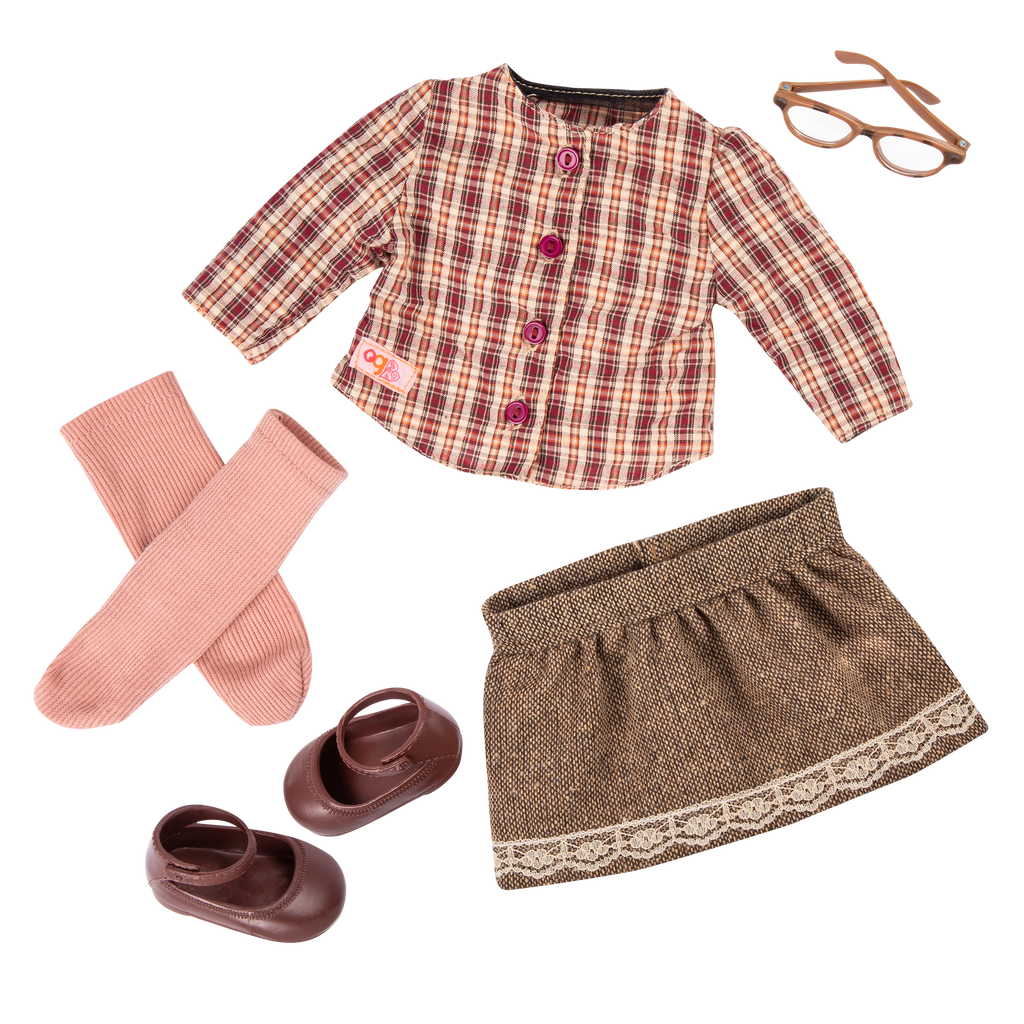 April  - 46cm Doll with Red Hair & Blue Eyes - Gifts for Kids - Our Generation UK