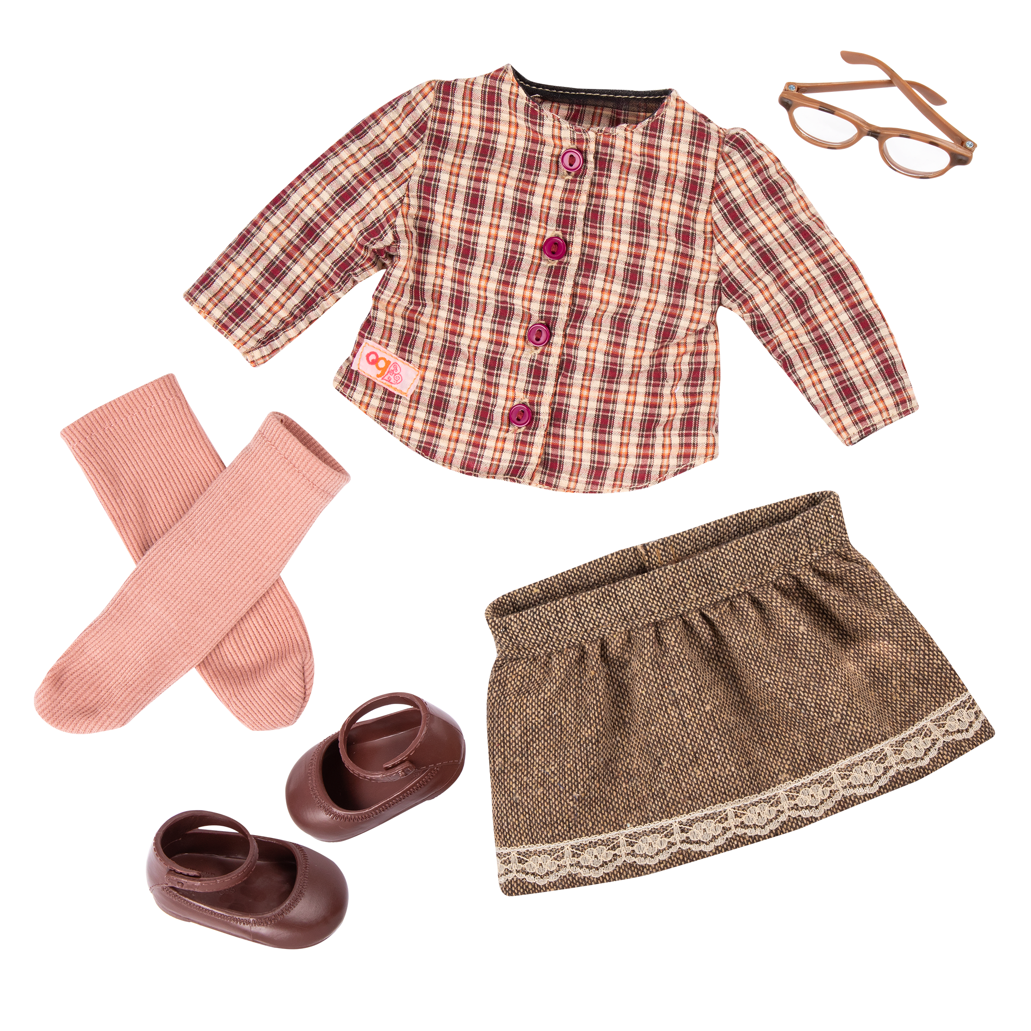 April  - 46cm Doll with Red Hair & Blue Eyes - Gifts for Kids - Our Generation UK