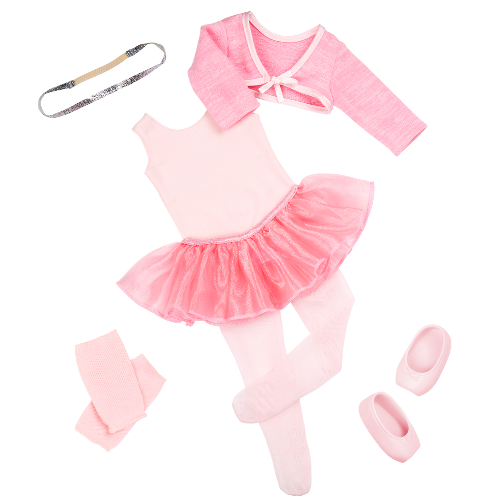 Sydney Lee - 46cm Ballerina Doll & Storybook - Doll with Brown Hair & Green Eyes - Gifts for Kids - Our Generation