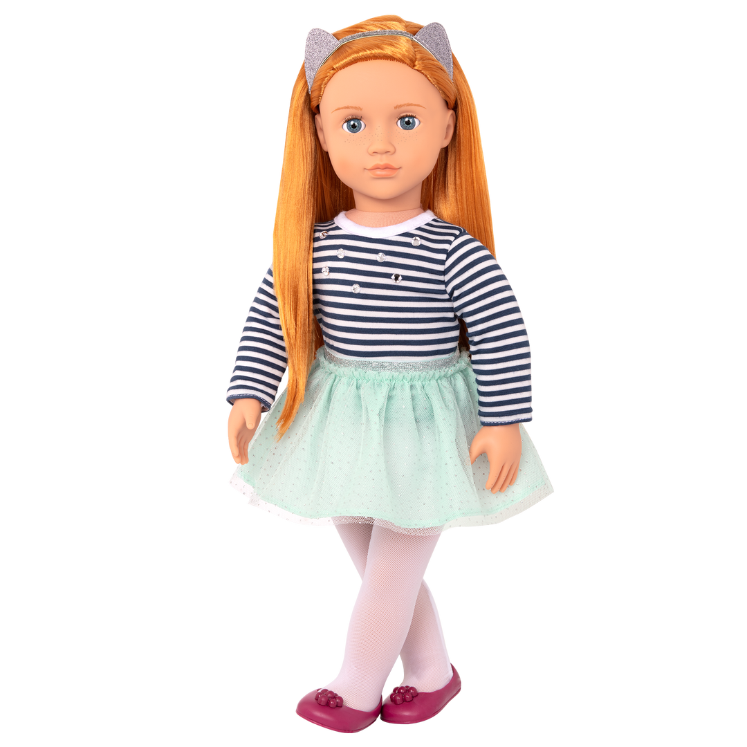 Arlee - 46cm Fashion Doll - OG Doll with Red Hair & Blue Eyes - Toys & Gifts for Children - Our Generation