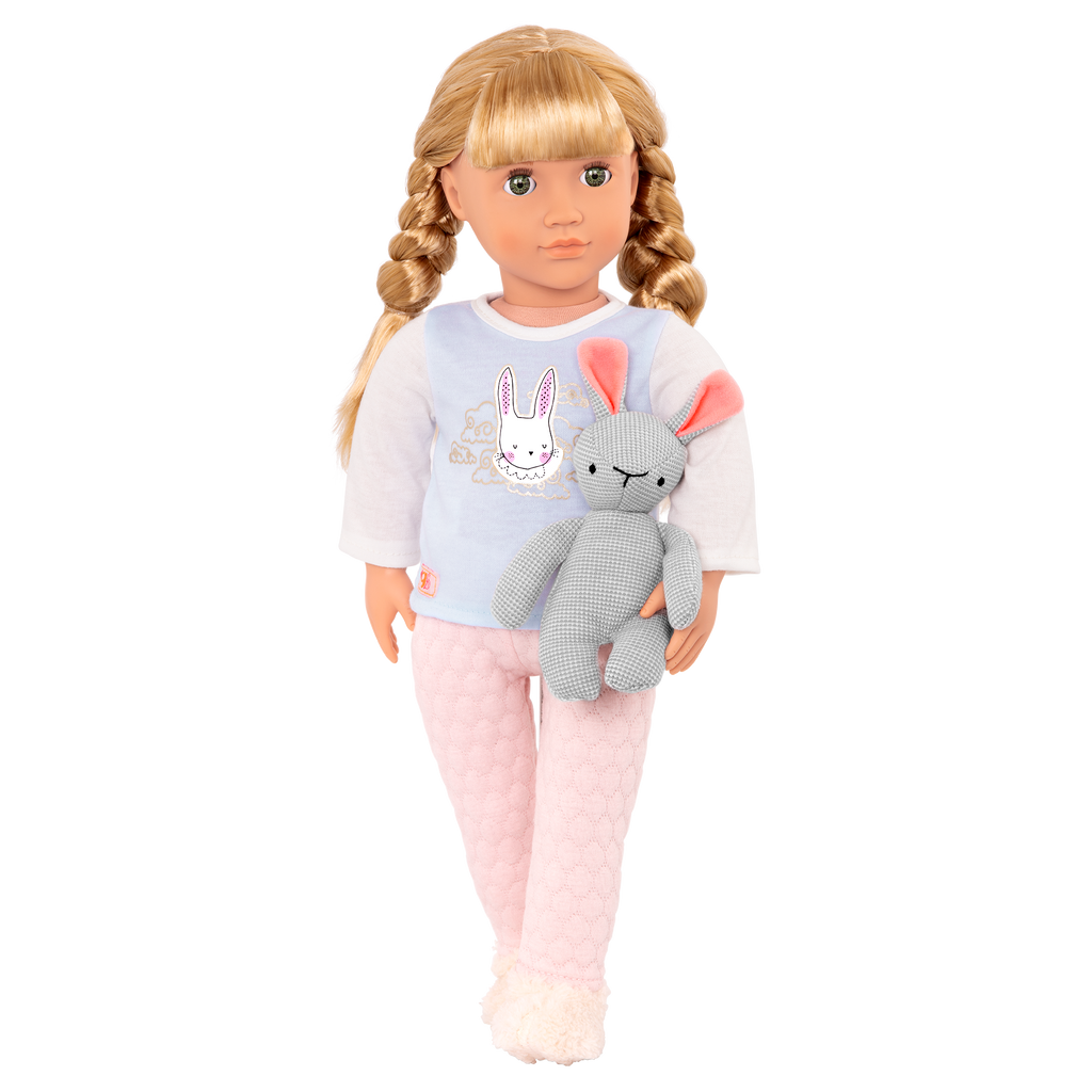 Jovie - 46cm Sleepover Doll - Doll with Blonde Hair - Gifts for Kids - Our Generation