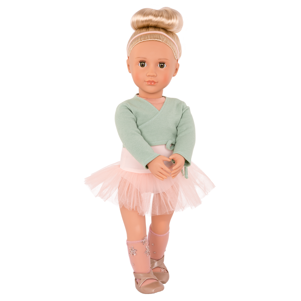 Viola - 46cm Ballerina Doll - OG Doll with Blonde Hair & Brown Eyes - Toys & Gifts for Kids - Our Generation