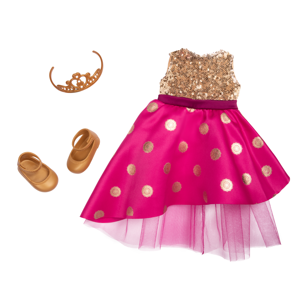 Sarah - 46cm Doll with Brown Eyes & Blonde Hair - Toys & Gift Ideas for Kids - Our Generation UK