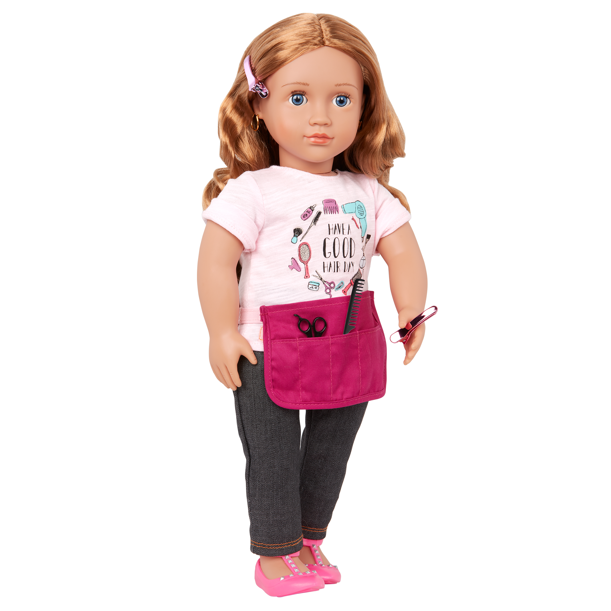 Sabrina - 46cm Hairdresser Doll - Gift Ideas for Kids Ages 3 to 12 Years - Our Generation