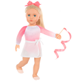 Diane - 46cm Rhythmic Gymnastics Doll - Blonde Hair & Blue Eyes - Gifts for Kids Ages 3 Years + - Our Generation