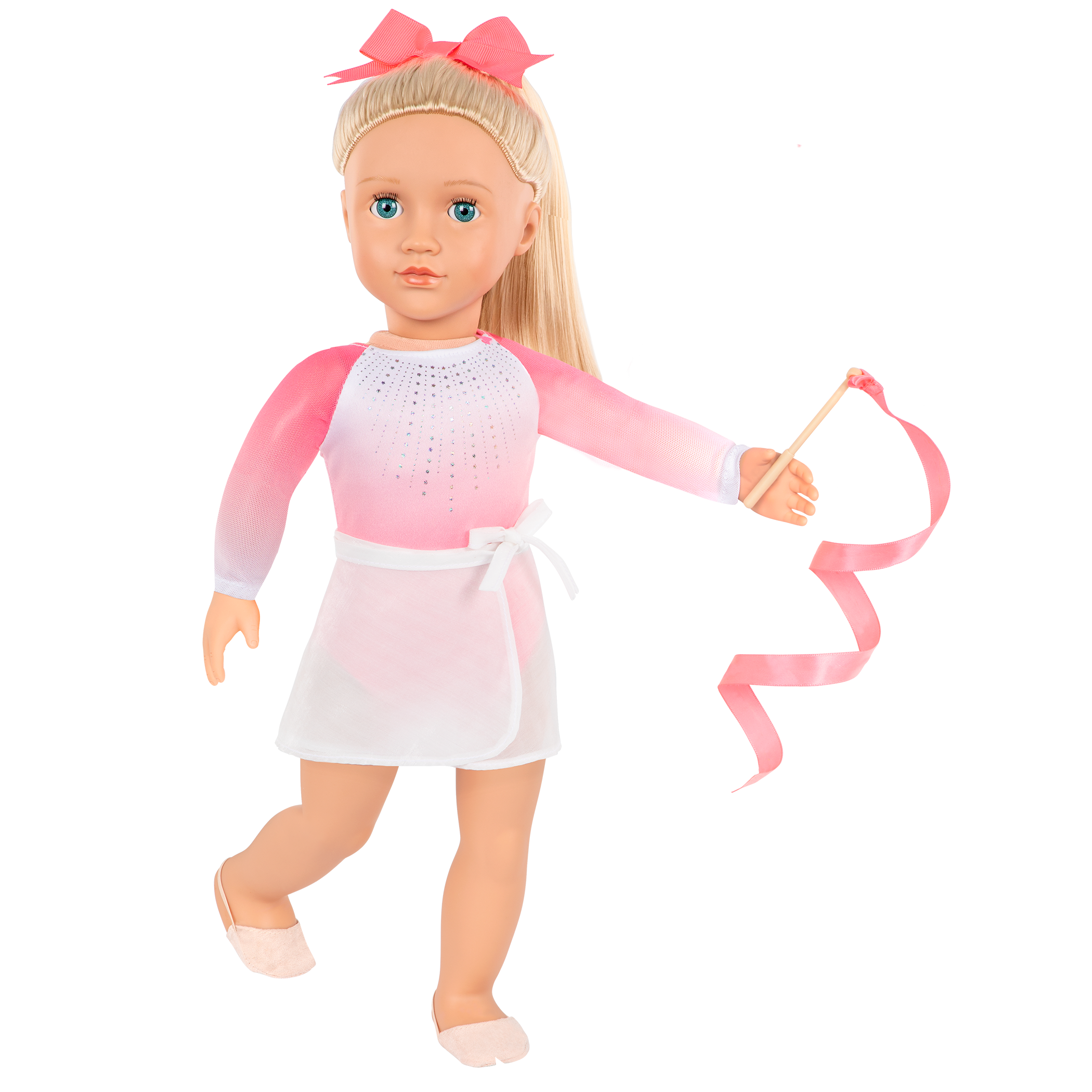 Diane - 46cm Rhythmic Gymnastics Doll - Blonde Hair & Blue Eyes - Gifts for Kids Ages 3 Years + - Our Generation