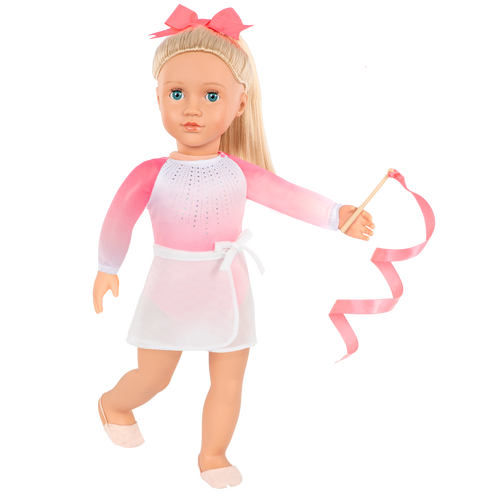 Diane - 46cm Rhythmic Gymnastics Doll - Blonde Hair & Blue Eyes - Gifts for Kids Ages 3 Years + - Our Generation