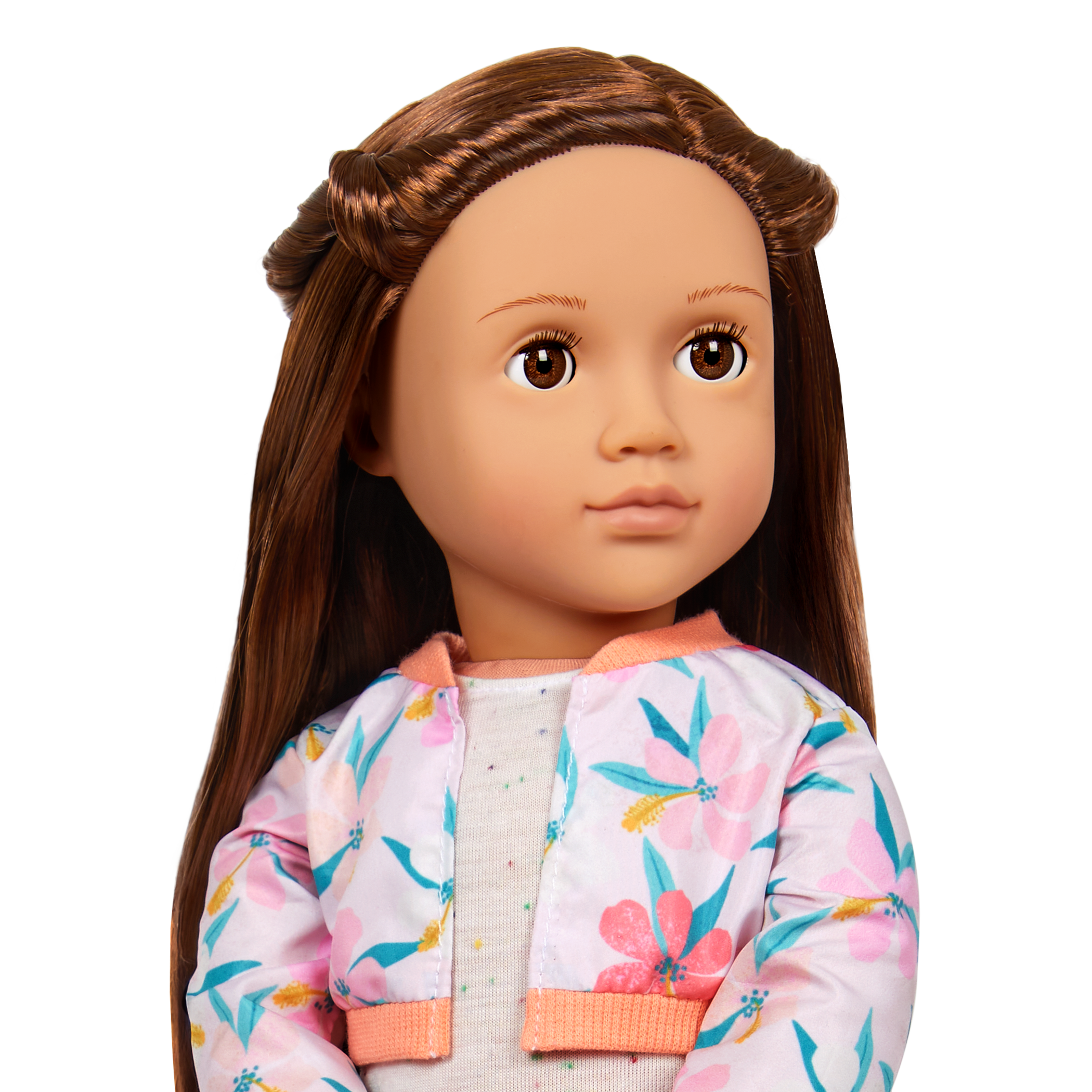 Reese - 46cm Travel Doll with Accessories - OG Doll with Brown Hair & Eyes- Toys for Kids Ages 3 Years + - Our Generation