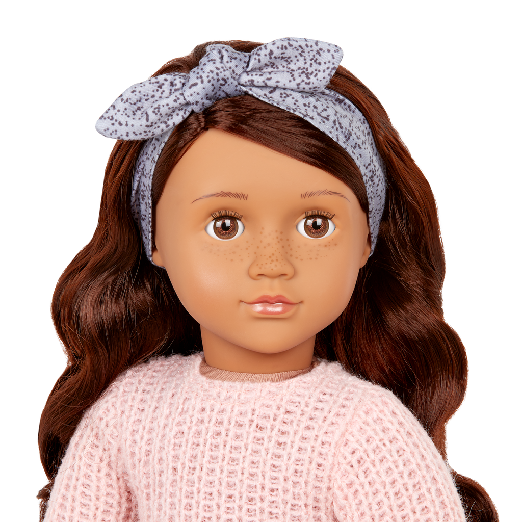 Coco - 46cm Chocolate Making Doll - OG Doll with Brown Hair, Eyes & Freckles - Food Accessories - Gift Ideas for Kids - Our Generation UK