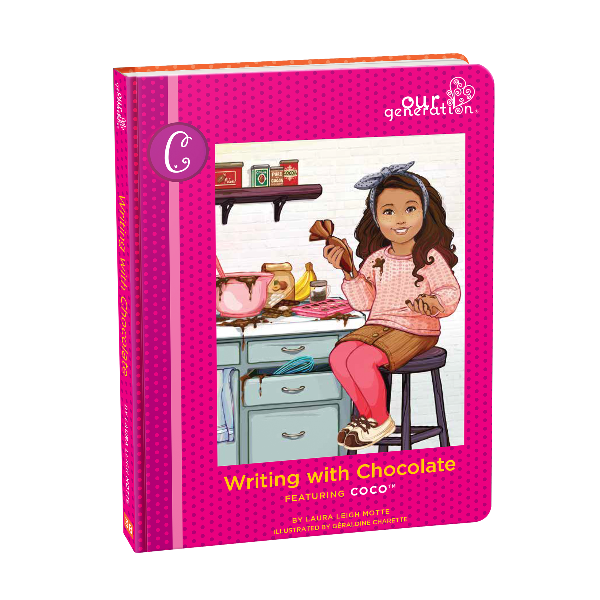 Coco - 46cm Chocolate Making Doll - OG Doll with Brown Hair, Eyes & Freckles - Food Accessories - Gift Ideas for Kids - Our Generation UK