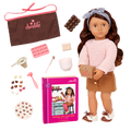 Coco - 46cm Chocolate Making Doll - OG Doll with Brown Hair, Eyes & Freckles - Food Accessories - Gift Ideas for Kids - Our Generation UK