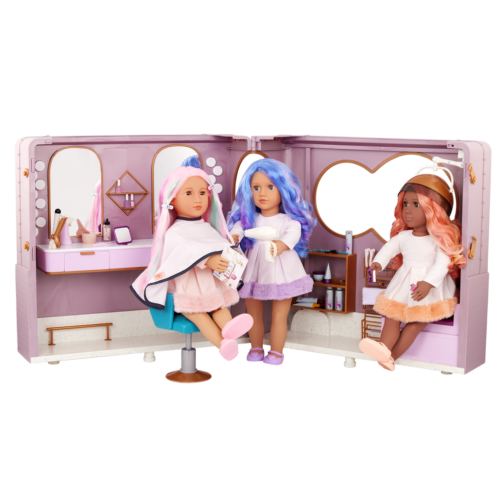 Veronika - 46cm Doll with Multicoloured Hair - Fashion Doll for Kids - Gift Ideas for Kids Ages 3 Years + - Our Generation