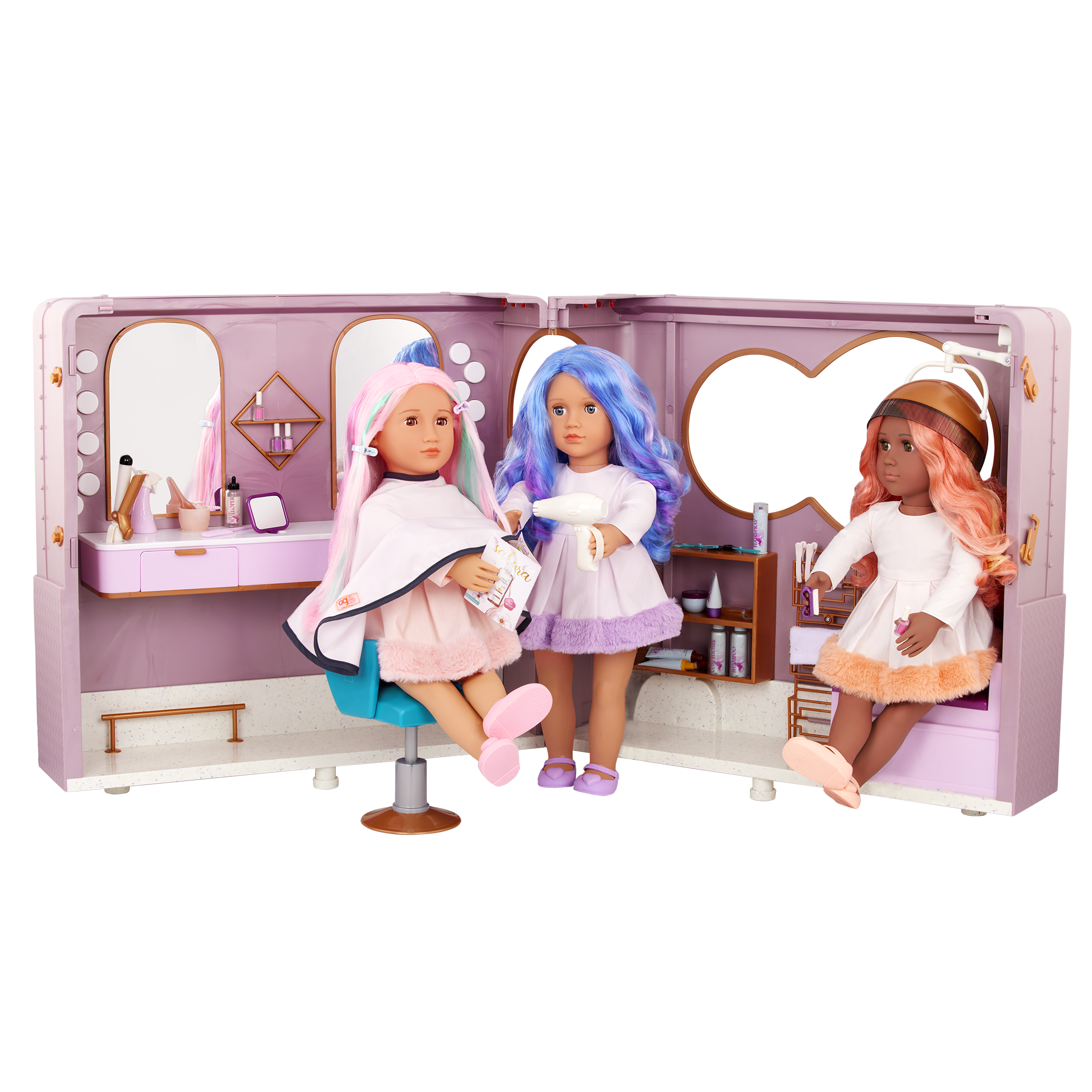 Veronika - 46cm Doll with Multicoloured Hair - Fashion Doll for Kids - Gift Ideas for Kids Ages 3 Years + - Our Generation