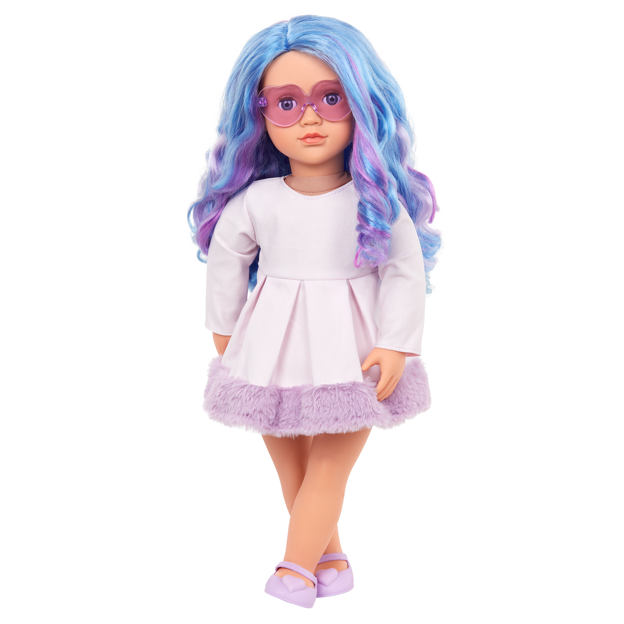 Veronika - 46cm Doll with Multicoloured Hair - Fashion Doll for Kids - Gift Ideas for Kids Ages 3 Years + - Our Generation