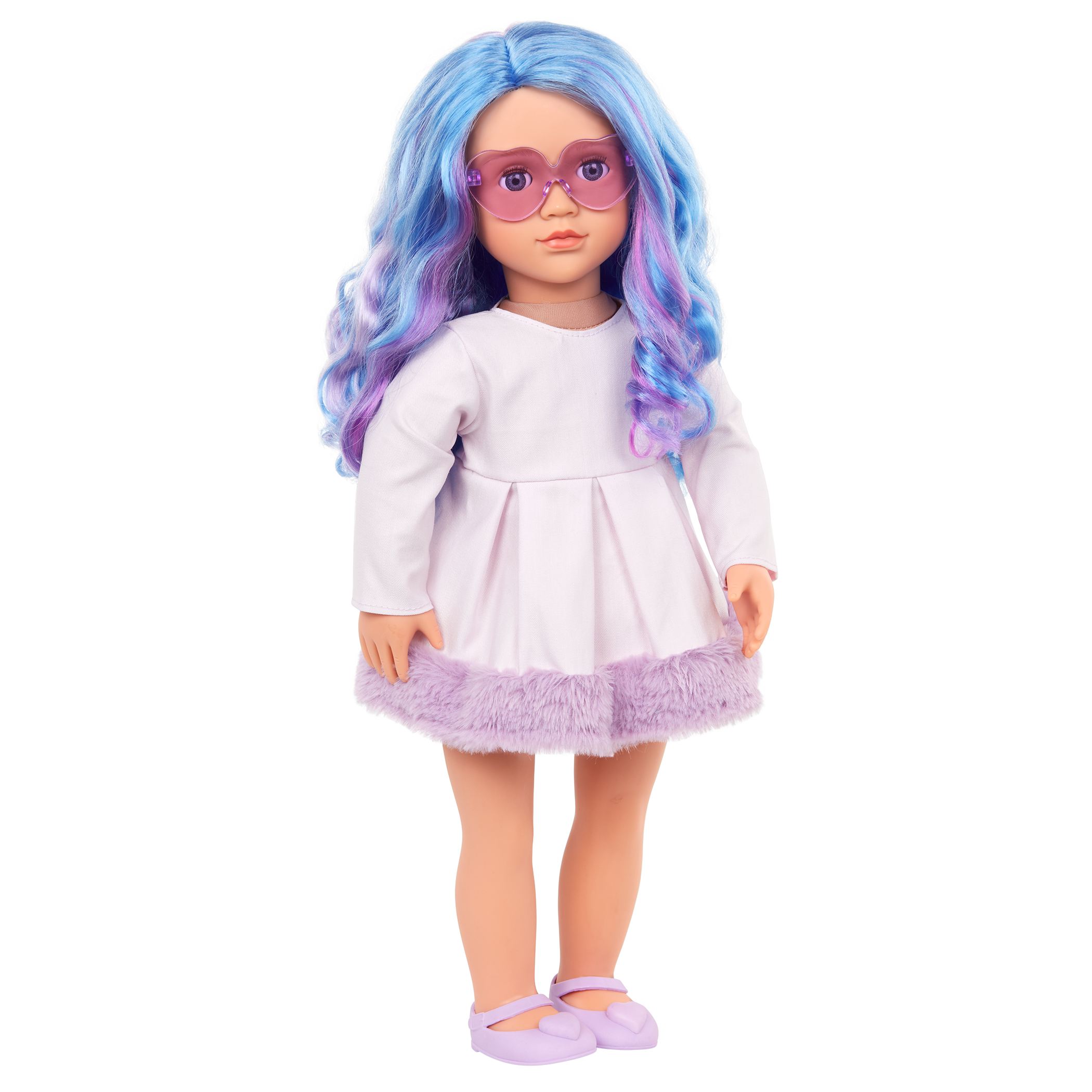 Veronika - 46cm Doll with Multicoloured Hair - Fashion Doll for Kids - Gift Ideas for Kids Ages 3 Years + - Our Generation
