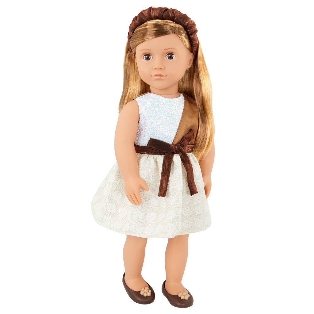 Shelby - 46cm Fashion Doll - OG Doll with Blonde Hair & Brown Eyes - Gifts for Kids 3 to 12 Years - Our Generation UK