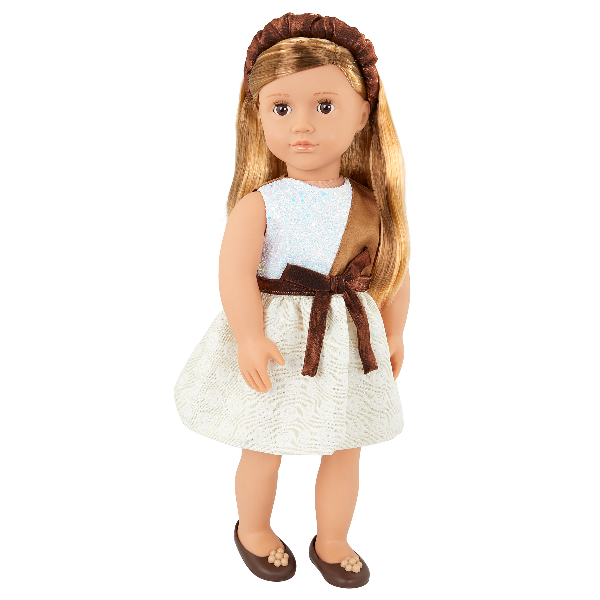 Shelby - 46cm Fashion Doll - OG Doll with Blonde Hair & Brown Eyes - Gifts for Kids 3 to 12 Years - Our Generation UK