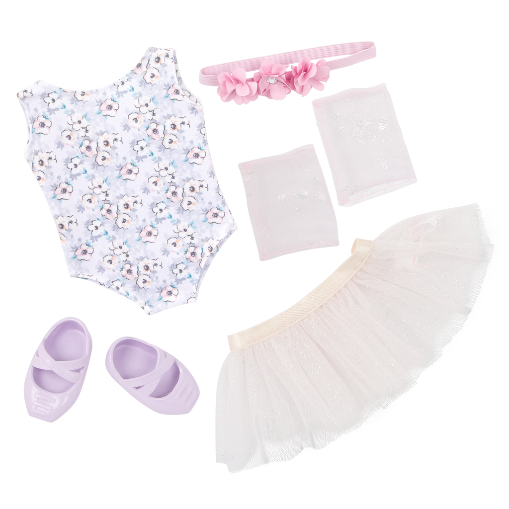 Mysa - 46cm Ballerina Doll - Doll with Black Hair & Brown Eyes - Toys & Gifts for Kids - Our Generation