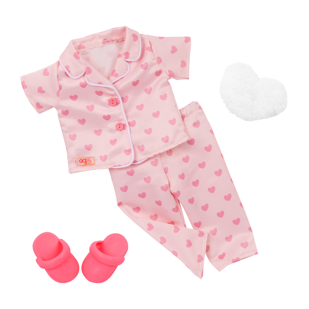 Tanisha - 46cm Slumber Party Doll - OG Doll with Curly Brown Hair - Toys for Kids Ages 3 Years + - Our Generation