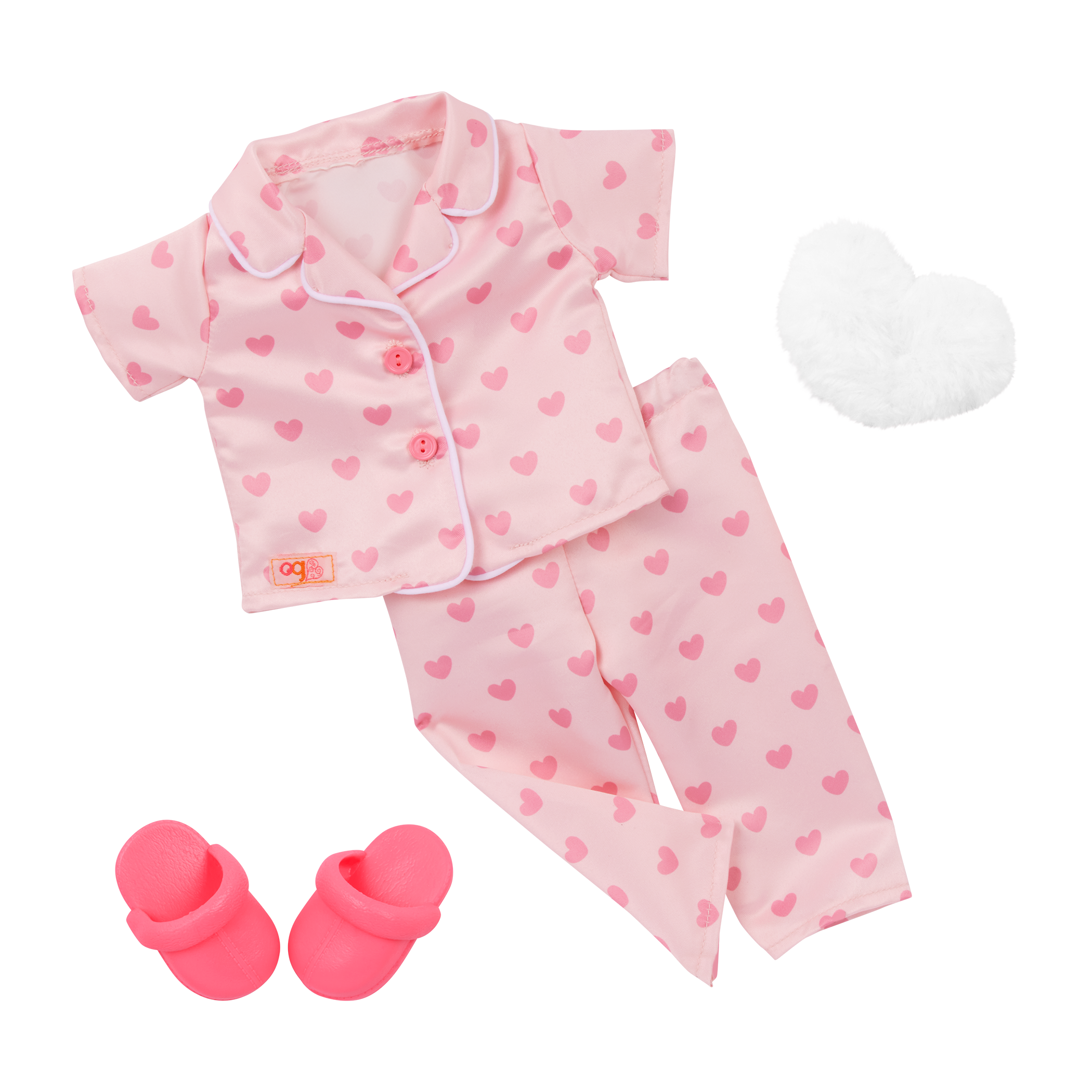 Tanisha - 46cm Slumber Party Doll - OG Doll with Curly Brown Hair - Toys for Kids Ages 3 Years + - Our Generation