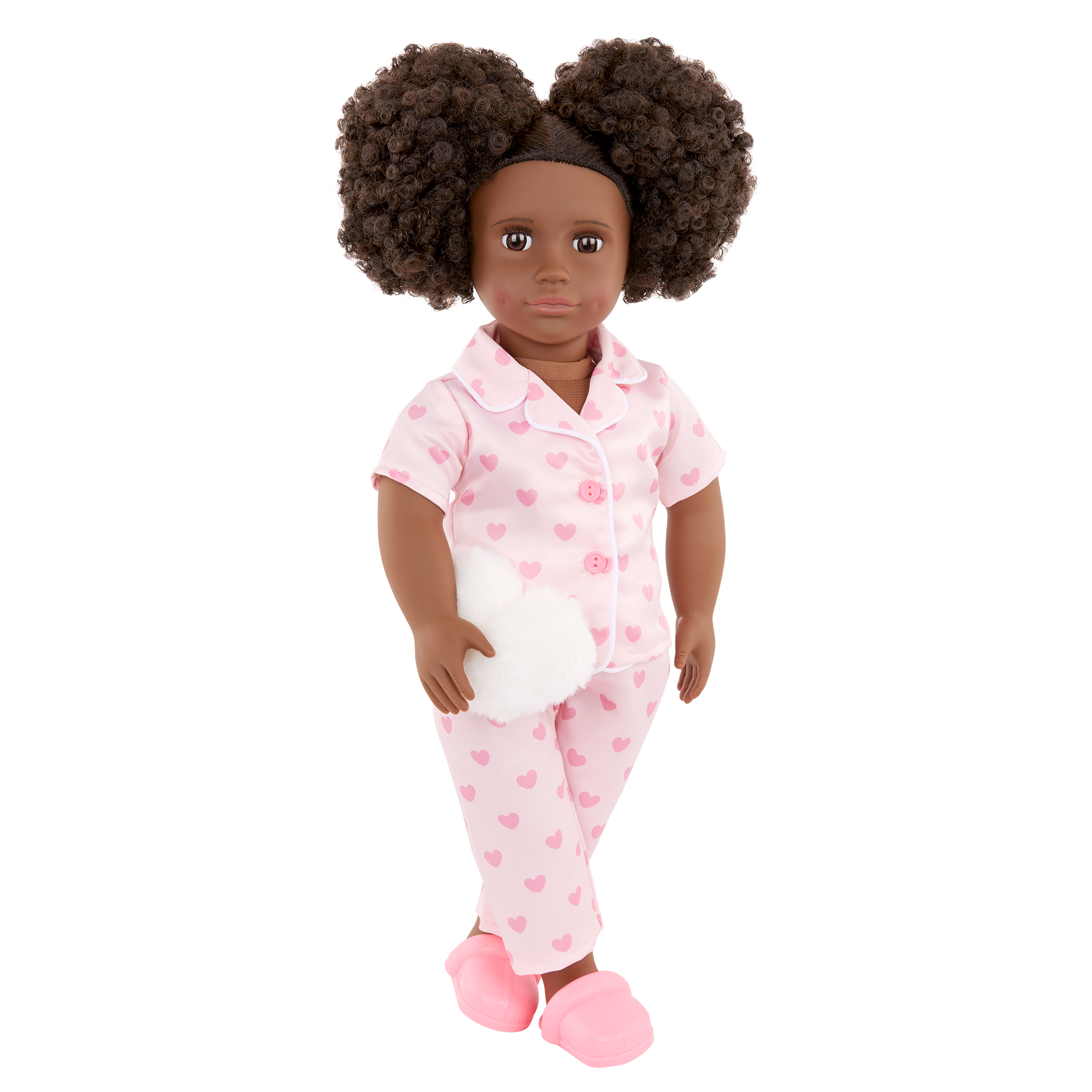 Tanisha - 46cm Slumber Party Doll - OG Doll with Curly Brown Hair - Toys for Kids Ages 3 Years + - Our Generation