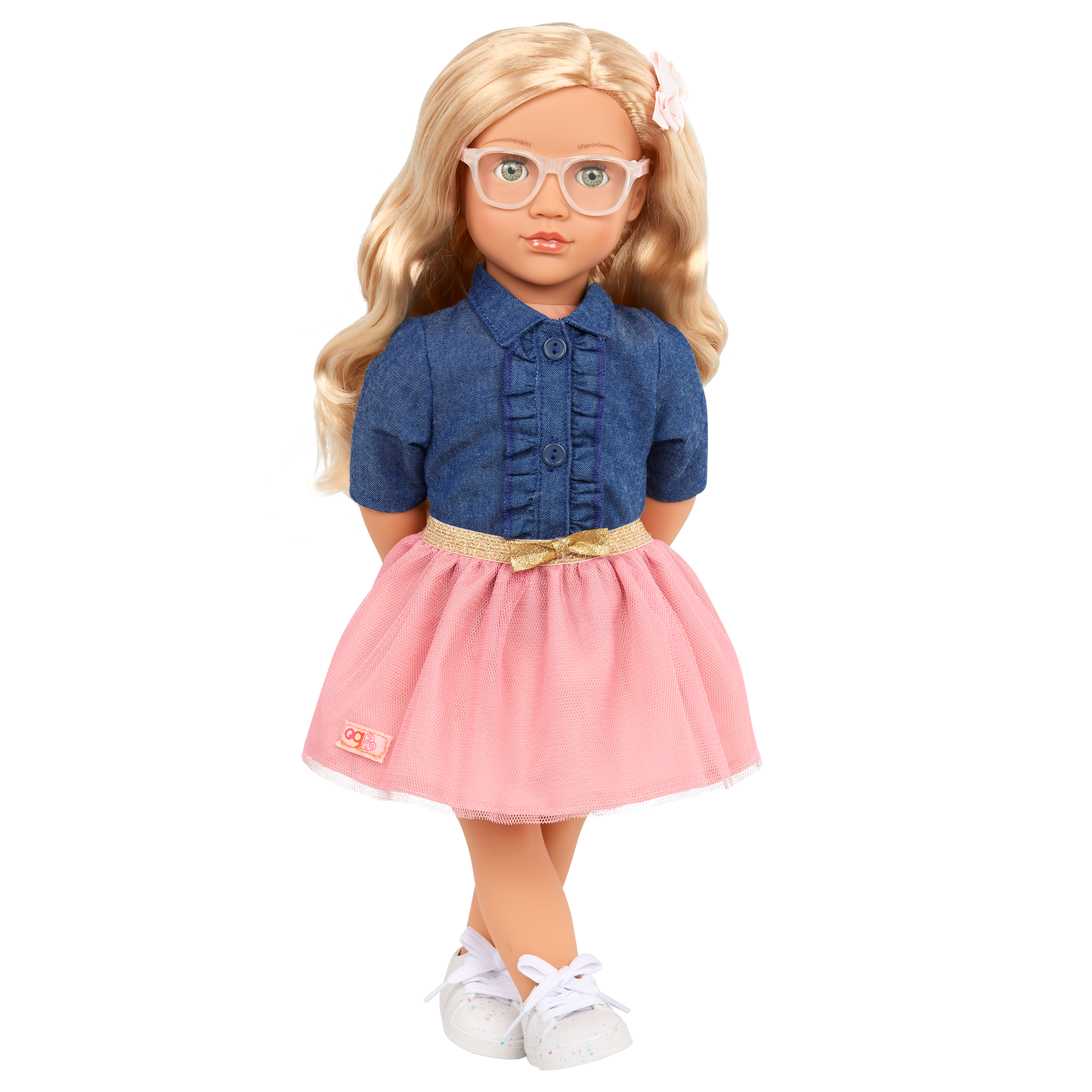 Emily - 46cm Doll with Blonde Hair & Green Eyes - Gift Ideas for Kids - Our Generation