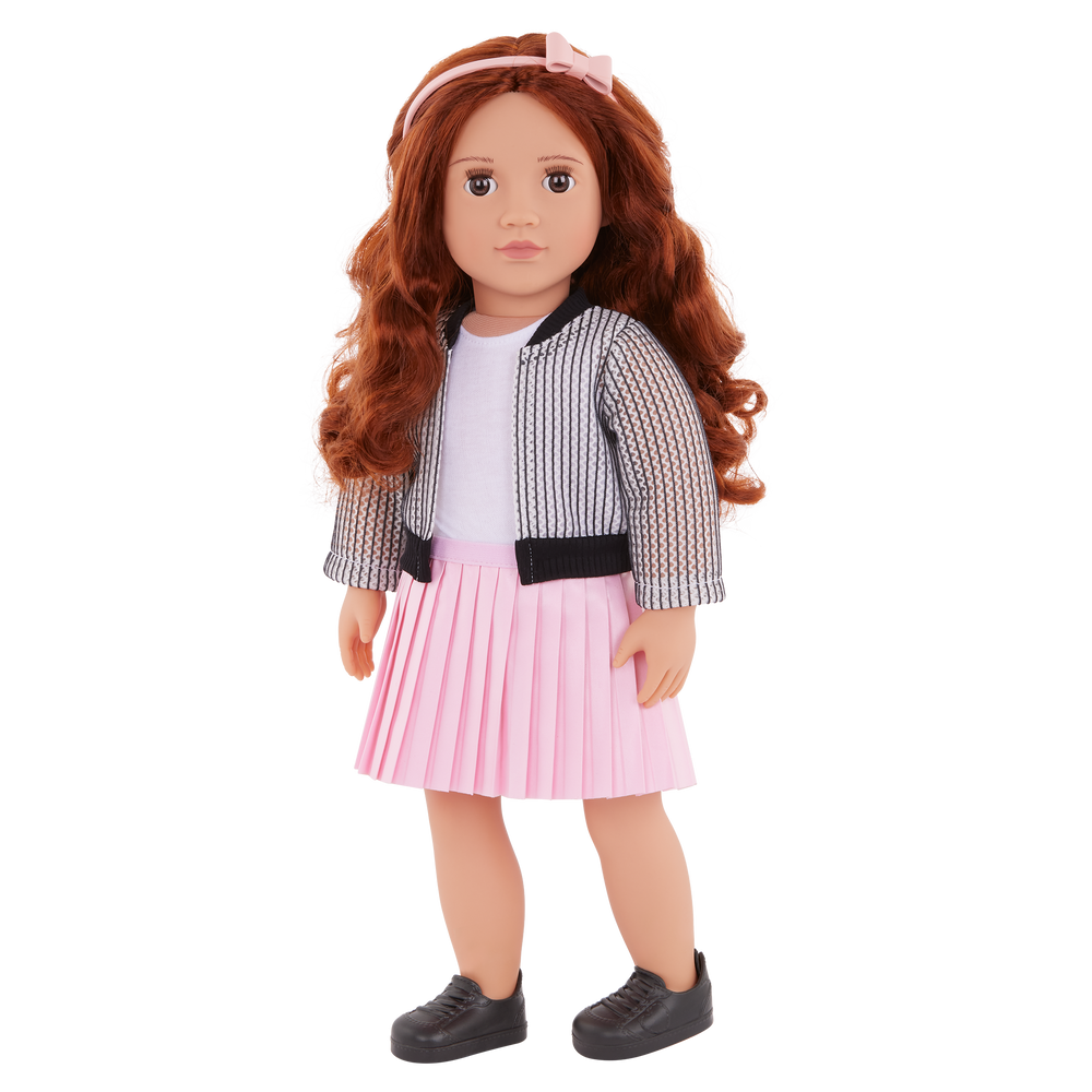 Jacinta - 46cm Doll with Auburn Hair & Brown Eyes - Toys & Gifts for Kids - Our Generation UK