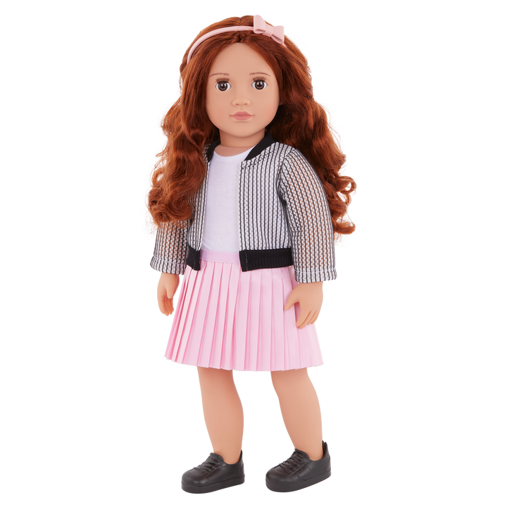 Jacinta - 46cm Doll with Auburn Hair & Brown Eyes - Toys & Gifts for Kids - Our Generation UK