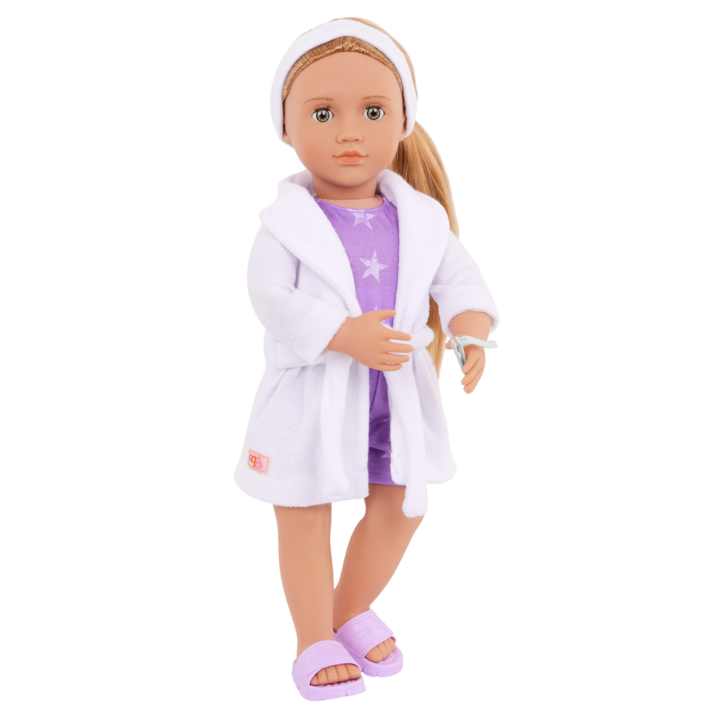 Serafina - 46cm Day Day Doll - Chapter Story Book - Doll with Spa Accessories - Gift Ideas for Kids - Our Generation
