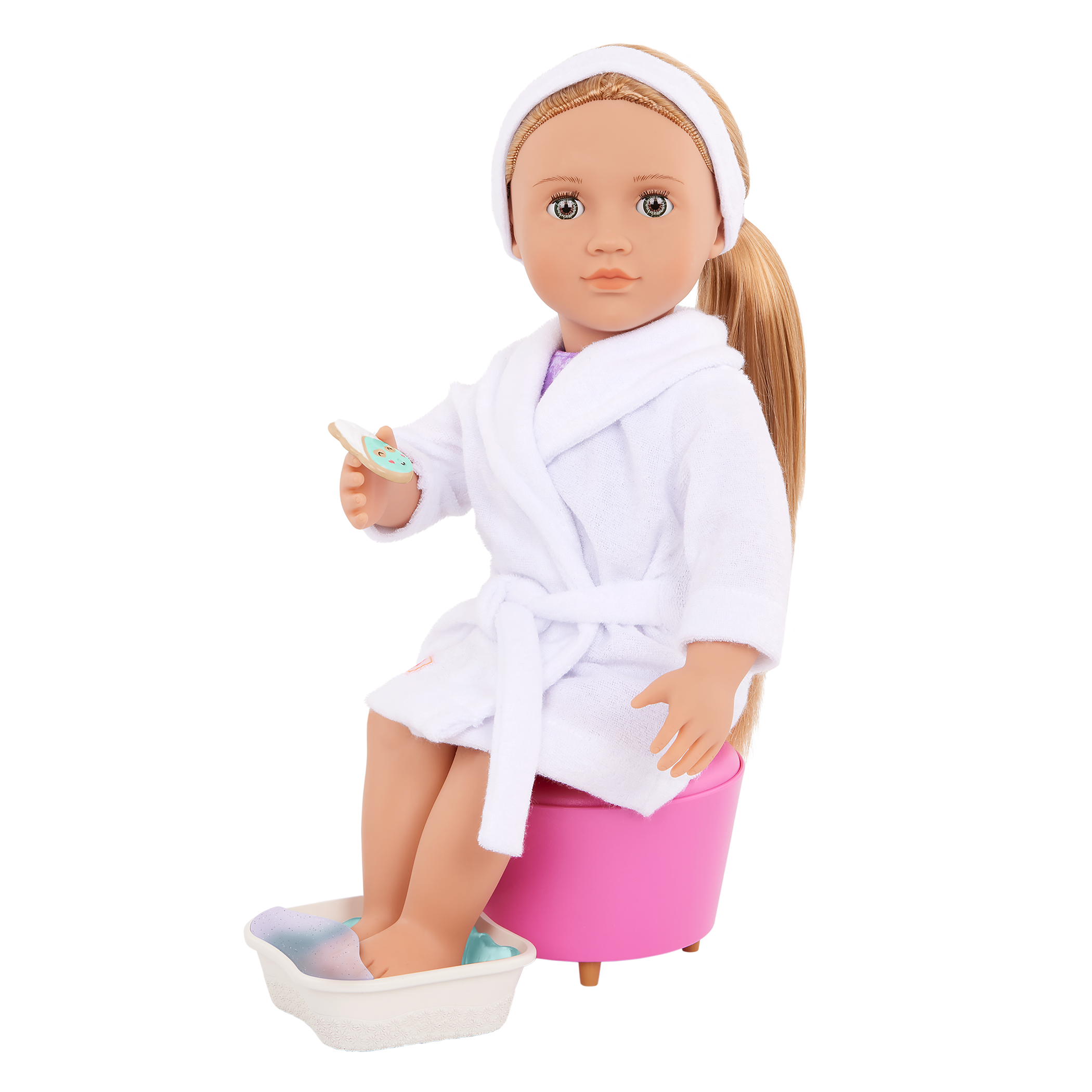 Serafina - 46cm Day Day Doll - Chapter Story Book - Doll with Spa Accessories - Gift Ideas for Kids - Our Generation