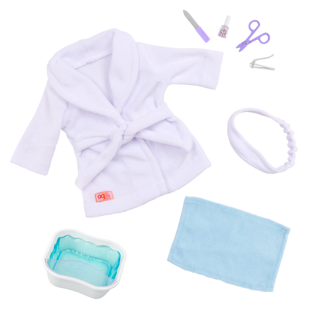 Serafina - 46cm Day Day Doll - Chapter Story Book - Doll with Spa Accessories - Gift Ideas for Kids - Our Generation