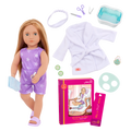 Serafina - 46cm Day Day Doll - Chapter Story Book - Doll with Spa Accessories - Gift Ideas for Kids - Our Generation