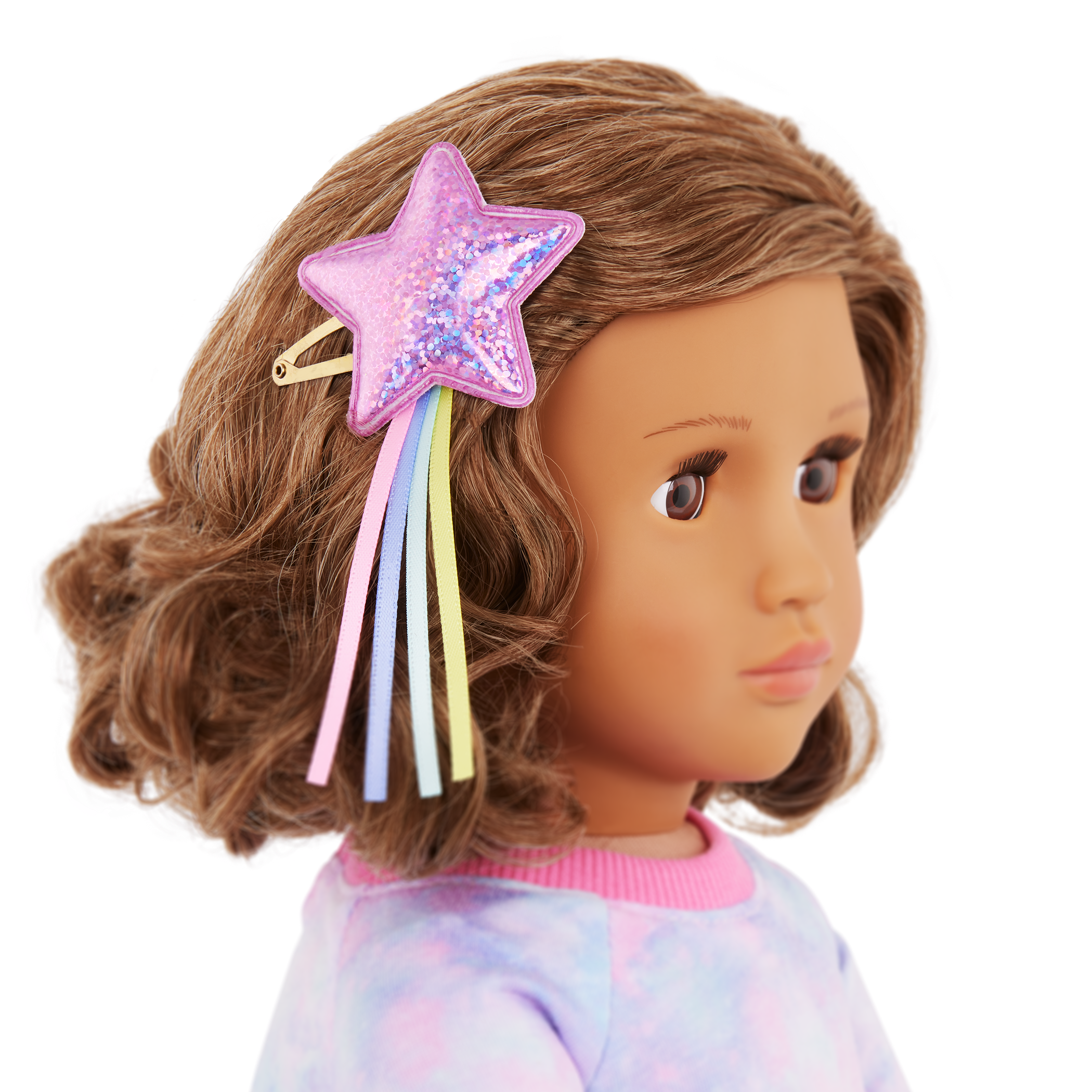 Luna - 46cm Sleepover Doll with Accessories - Brown Hair & Eyes - Gifts for Kids Ages 3 Years + - Our Generation UK