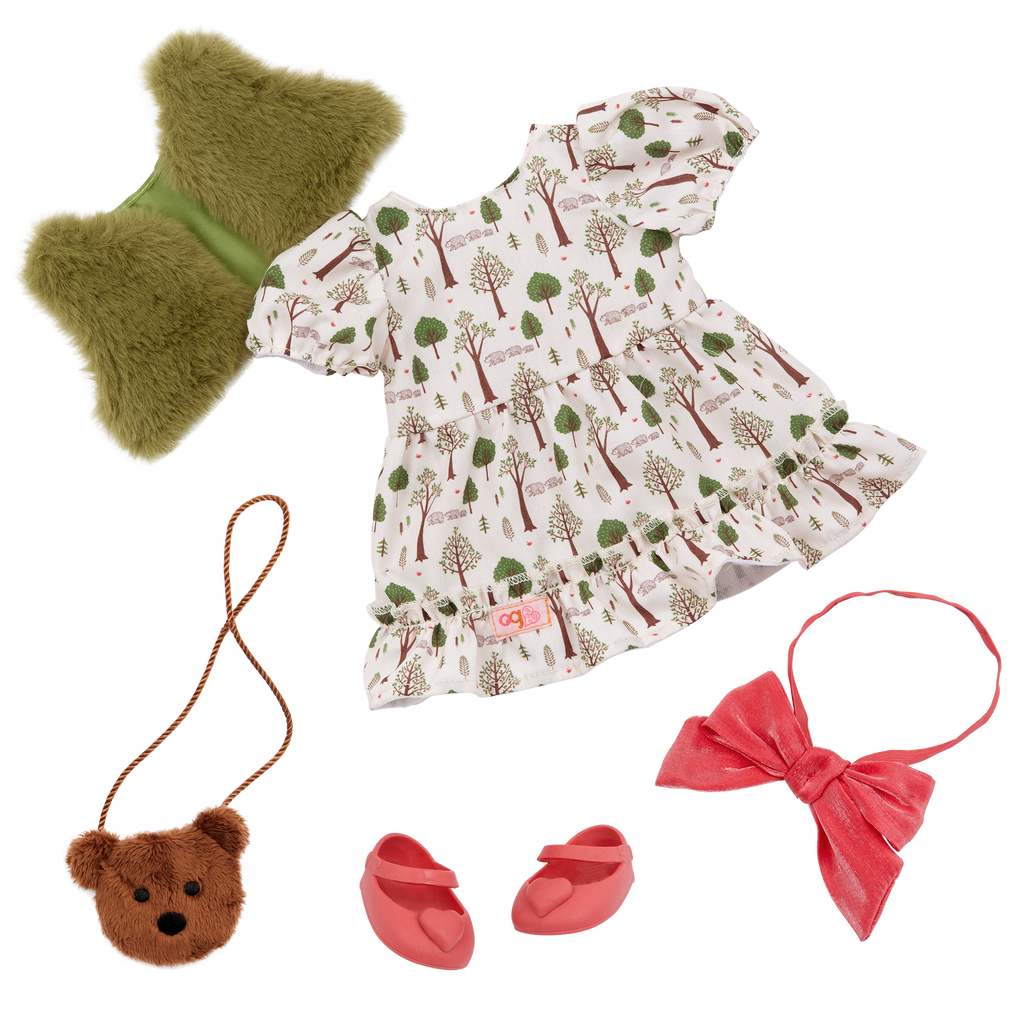 Addison - 46cm Fashion Doll - OG Doll with Light Brown Curly Hair - Toys for Kids - Our Generation UK