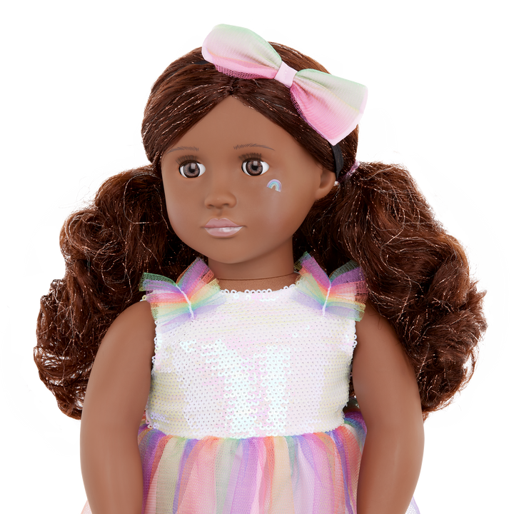 Revery - 46cm Fashion Doll - OG Doll with Brown Hair & Brown Eyes - Toys & Gifts for Kids - Our Generation UK