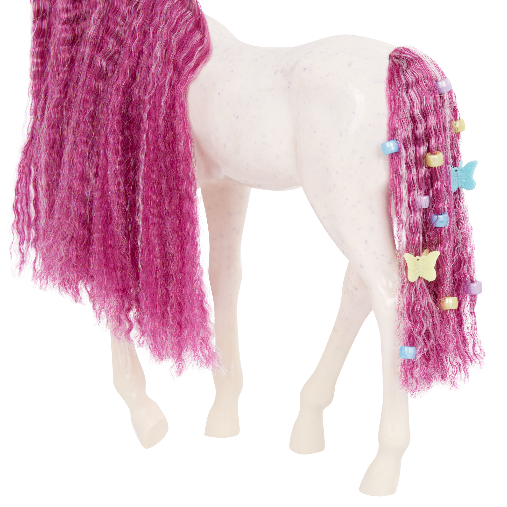 Estra & Delta - 46cm Doll & 20cm Foal - Doll with Purple Hair - Doll & Pet - Our Generation