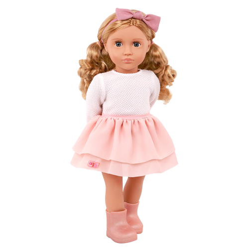 Effie - 46cm Fashion Doll with Grey Eyes & Blonde Hair - Gift Ideas for Kids - Our Generation