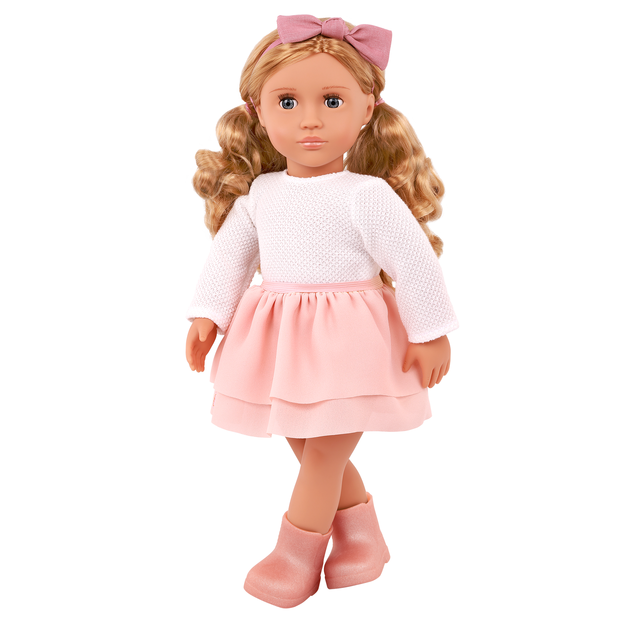 Effie - 46cm Fashion Doll with Grey Eyes & Blonde Hair - Gift Ideas for Kids - Our Generation