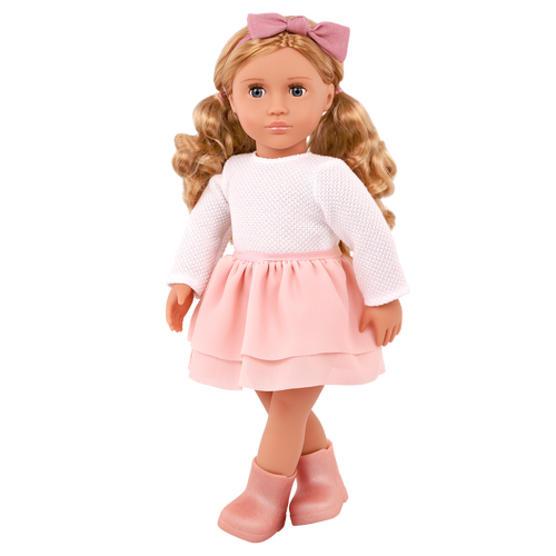 Effie - 46cm Fashion Doll with Grey Eyes & Blonde Hair - Gift Ideas for Kids - Our Generation