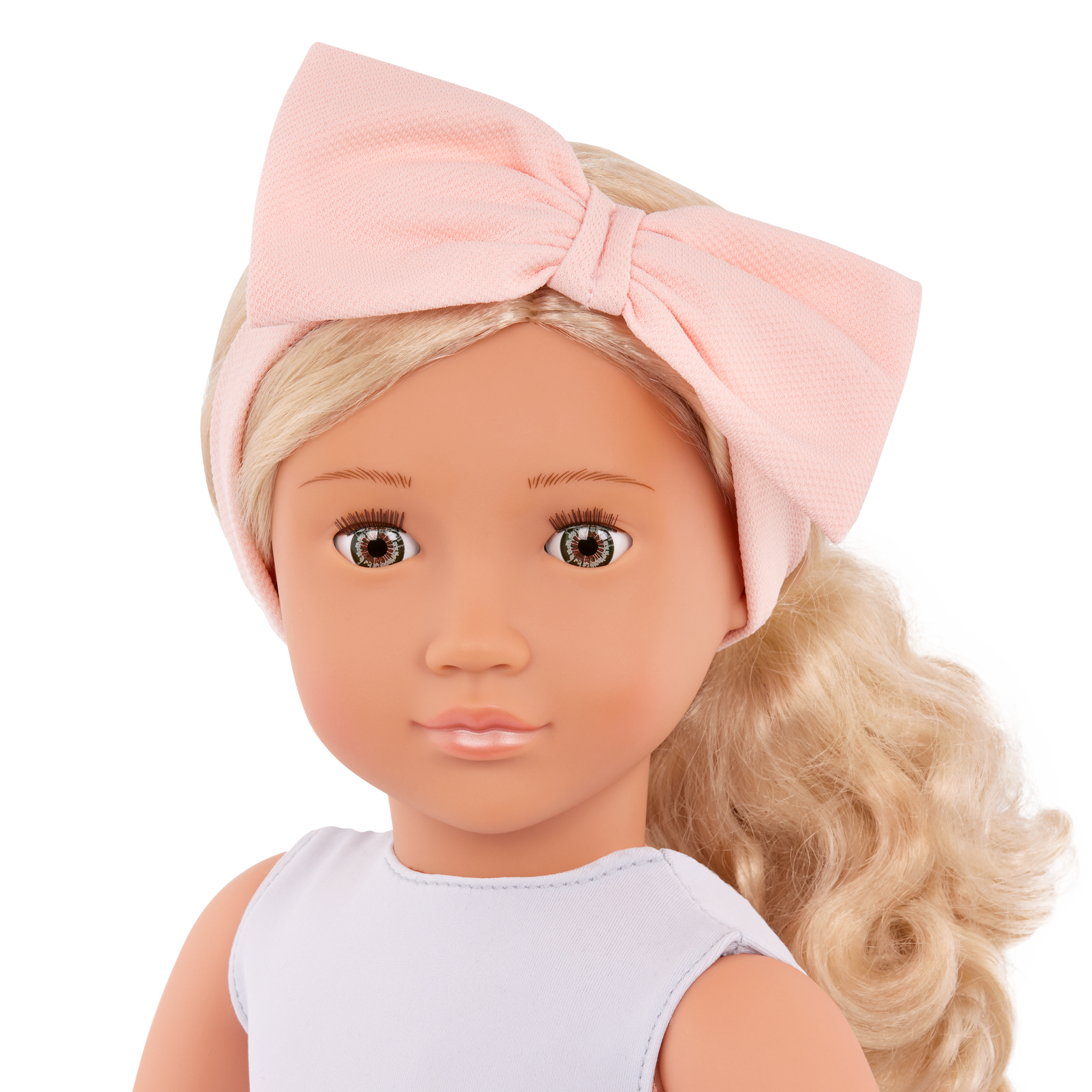 Prima - 46cm Ballerina Doll & Dancing Accessories - OG Doll with Blonde Hair & Grey Eyes - Gifts for Kids - Our Generation