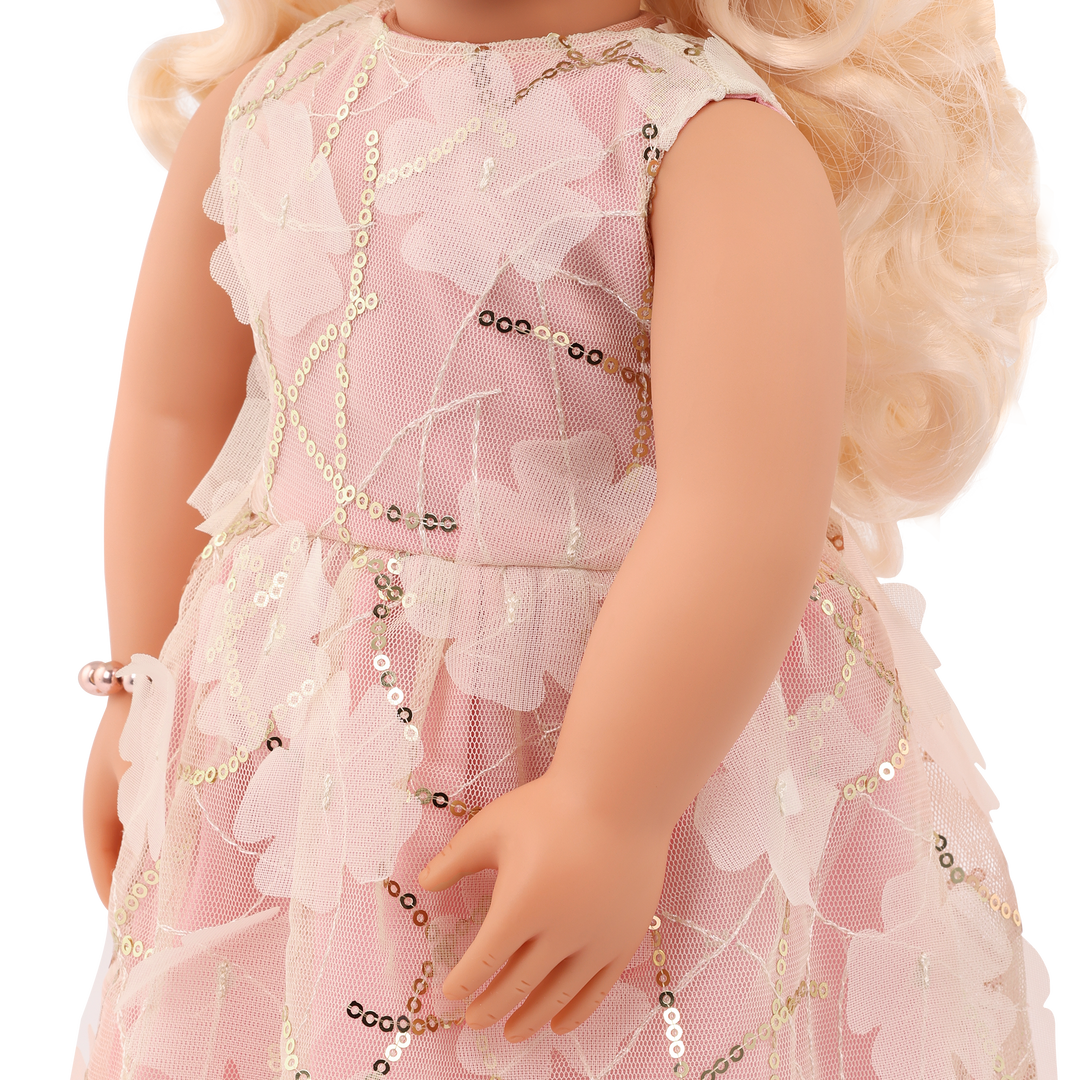 Eleanor - 46cm Princess Doll - Doll with Tiara & Sparkly Dress - Blonde Hair & Hazel Eyes - Toys & Gifts for Kids - Our Generation