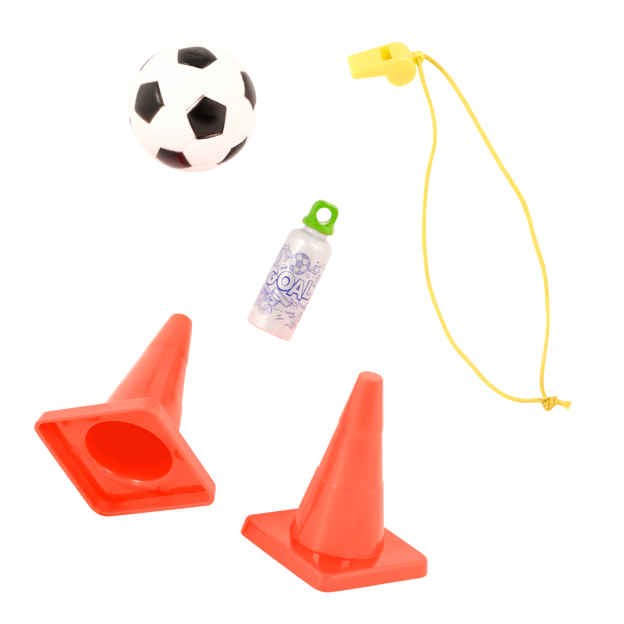 Mateo - 46cm Football Doll with Accessories - OG Boy Doll with Brown Hair & Eyes- Gift Ideas for Kids - Our Generation UK