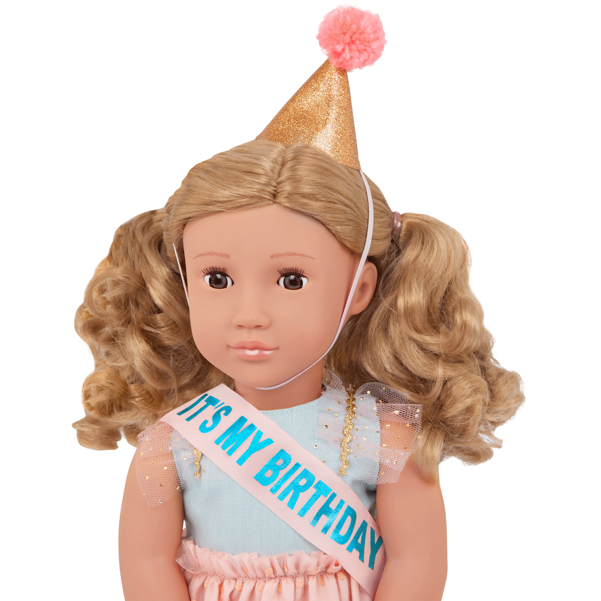 Romy - 46cm Birthday Doll - Doll with Birthday Party Accessories - Birthday Gifts for Kids - Our Generation