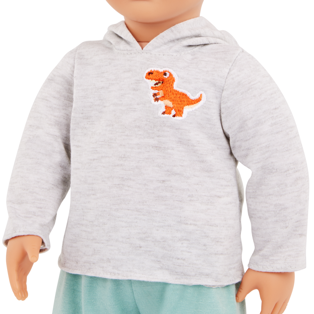 Lizzie & Olivier - 46cm Boy Doll & Girl Doll - Set of Two Our Generation Dolls - Toys & Gifts for Kids - Our Generation
