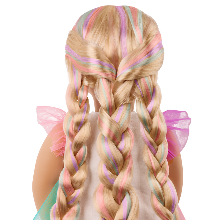 Tessie - 46cm Hair Play Doll - OG Doll with Blonde Hair & Highlights - Hair-Styling Booklet & Accessories - Toys for Kids 3 to 12 Years - Our Generation UK