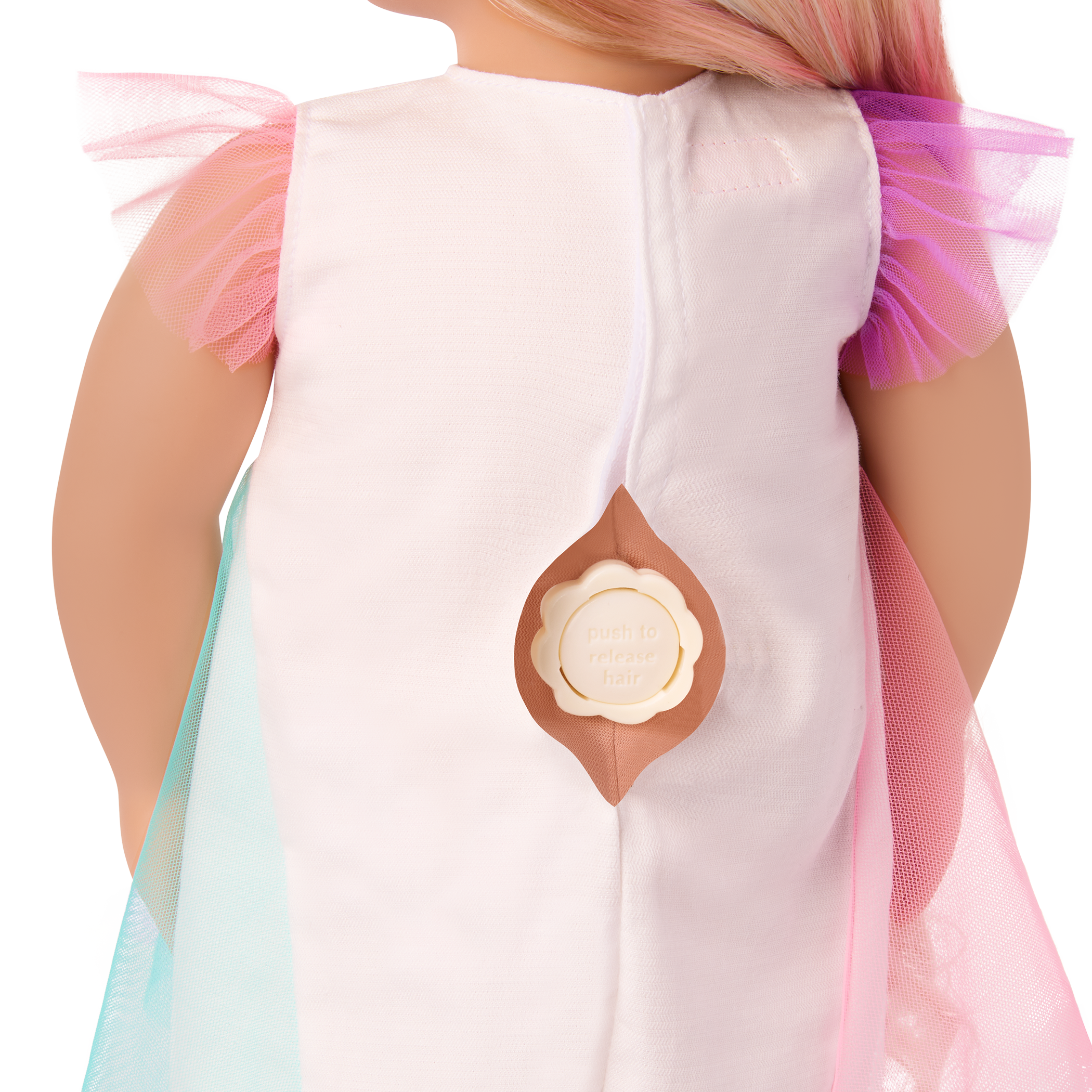 Tessie - 46cm Hair Play Doll - Doll with Blonde Hair & Hightlights - Hairstyling Accessories & Booklet - Gifts for Kids Ages 3 Years + - Our Generation UK