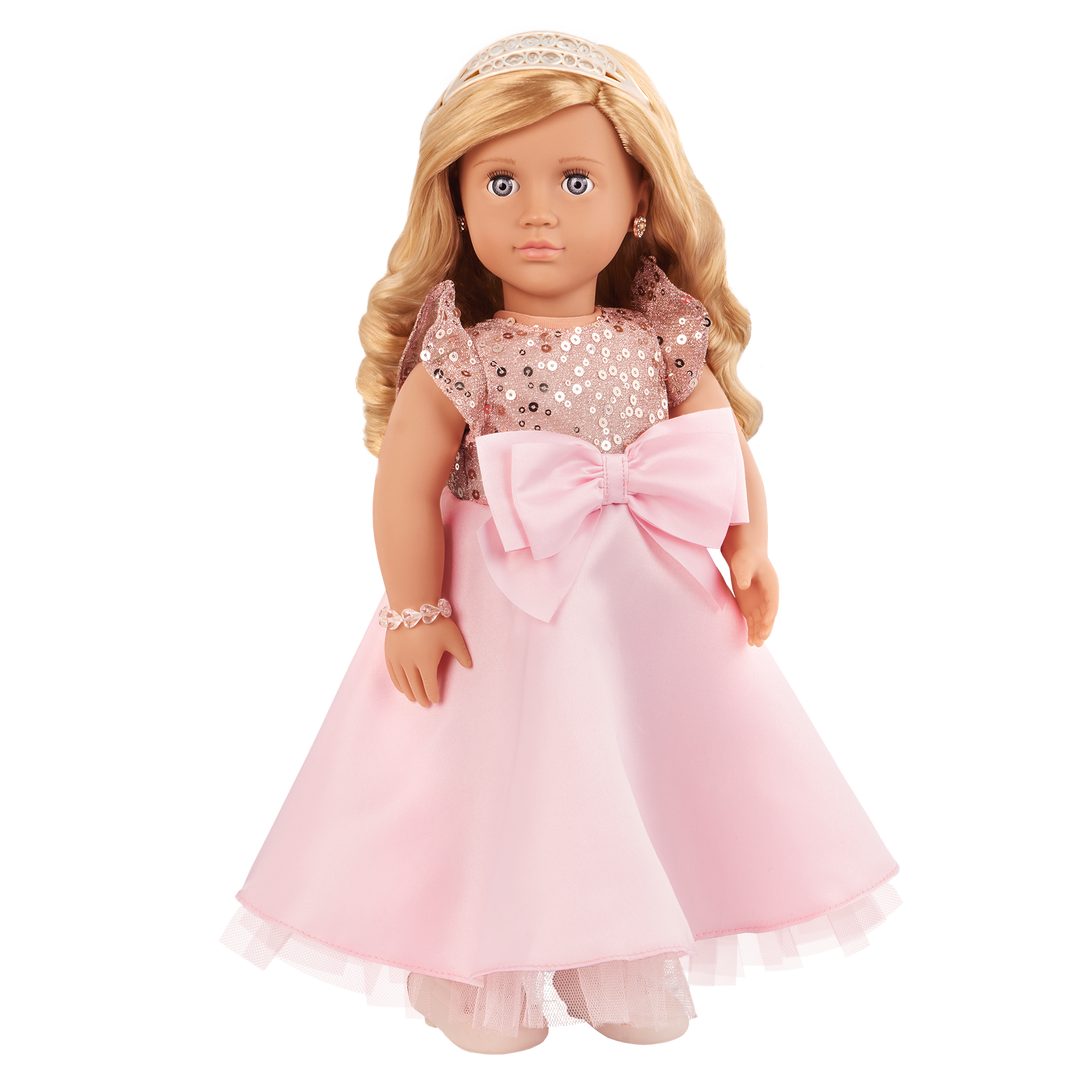 Allyn - Our Generation Special Edition 30th Anniversary Collectible Doll - Limited Edition Toy - Doll with Blonde Hair & Grey Eyes - Toys & Gifts for Kids - 3 Years + - Our Generation UK