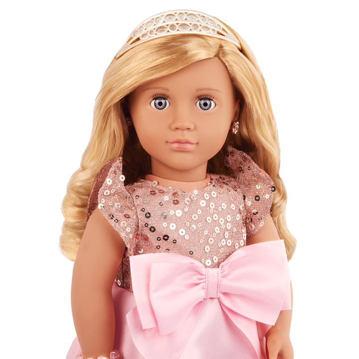 Allyn - Our Generation Special Edition 30th Anniversary Collectible Doll - Limited Edition Toy - Doll with Blonde Hair & Grey Eyes - Toys & Gifts for Kids - 3 Years + - Our Generation UK