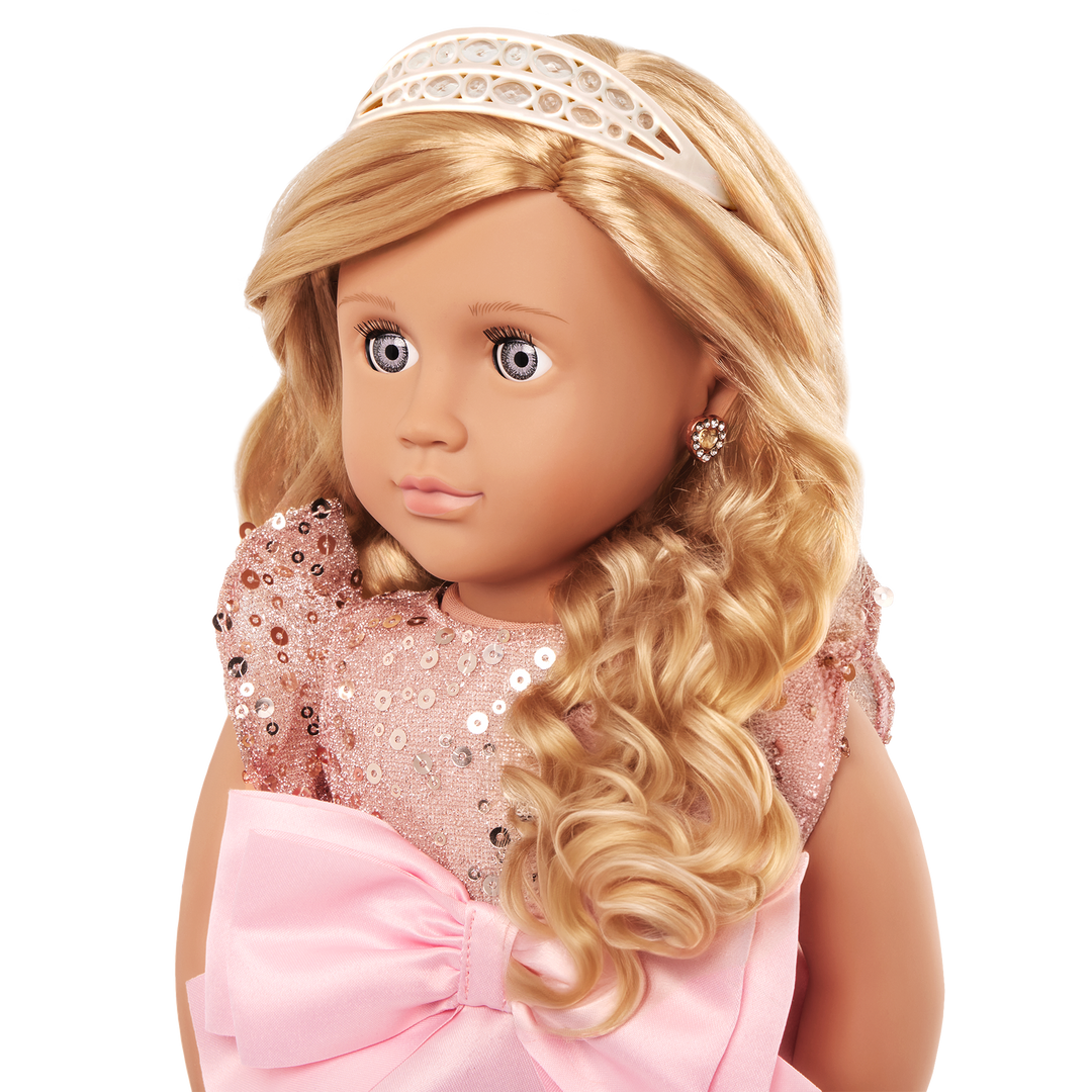 Allyn - Our Generation Special Edition 30th Anniversary Collectible Doll - Limited Edition Toy - Doll with Blonde Hair & Grey Eyes - Toys & Gifts for Kids - 3 Years + - Our Generation UK